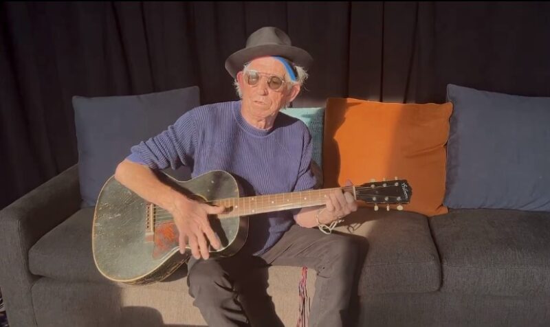 Keith Richards Net Worth guitar